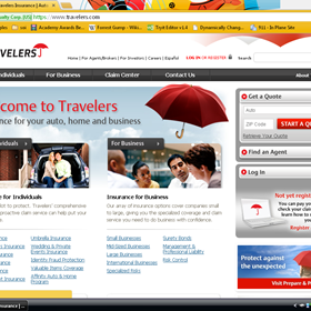 web portals: travelers.com